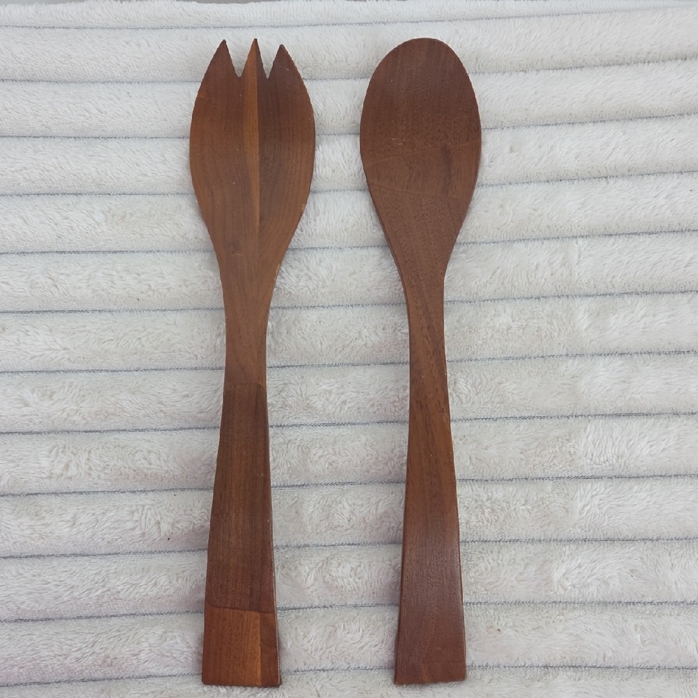 Wooden Salad Server Set